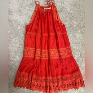 Urban Outfitters OU Coral / Orange Dress